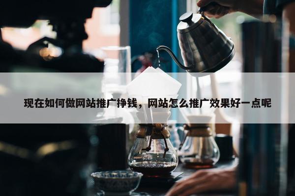 现在如何做网站推广挣钱，网站怎么推广效果好一点呢