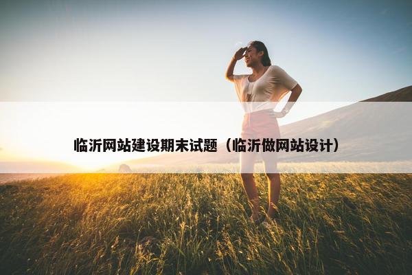 临沂网站建设期末试题（临沂做网站设计）