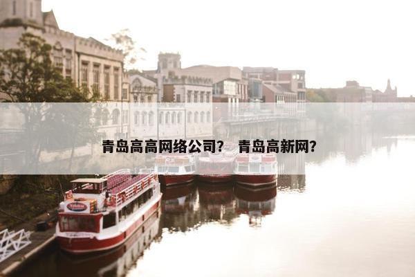 青岛高高网络公司？ 青岛高新网？