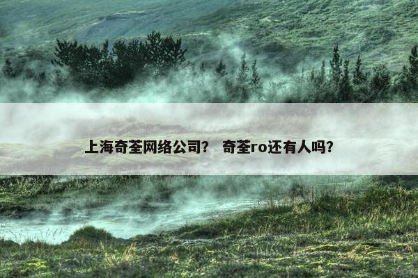 上海奇荃网络公司？ 奇荃ro还有人吗？