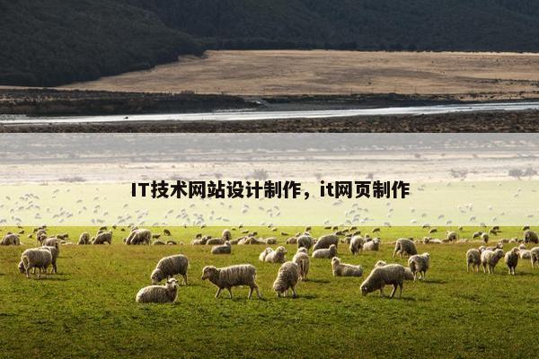IT技术网站设计制作，it网页制作