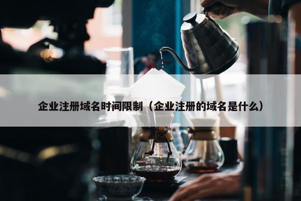 企业注册域名时间限制（企业注册的域名是什么）