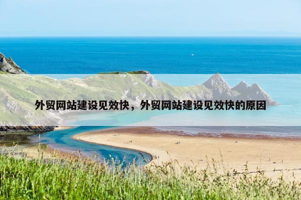 外贸网站建设见效快，外贸网站建设见效快的原因