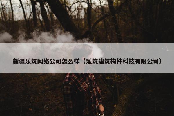新疆乐筑网络公司怎么样（乐筑建筑构件科技有限公司）