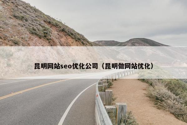 昆明网站seo优化公司（昆明做网站优化）