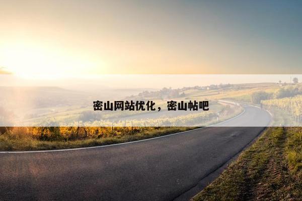 密山网站优化，密山帖吧