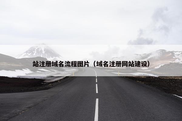 站注册域名流程图片（域名注册网站建设）