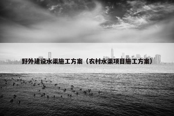 野外建设水渠施工方案（农村水渠项目施工方案）