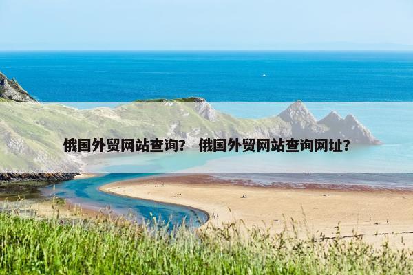 俄国外贸网站查询？ 俄国外贸网站查询网址？