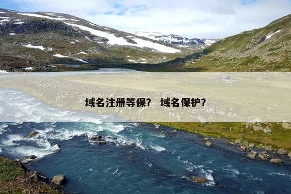 域名注册等保？ 域名保护？