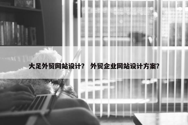 大足外贸网站设计？ 外贸企业网站设计方案？