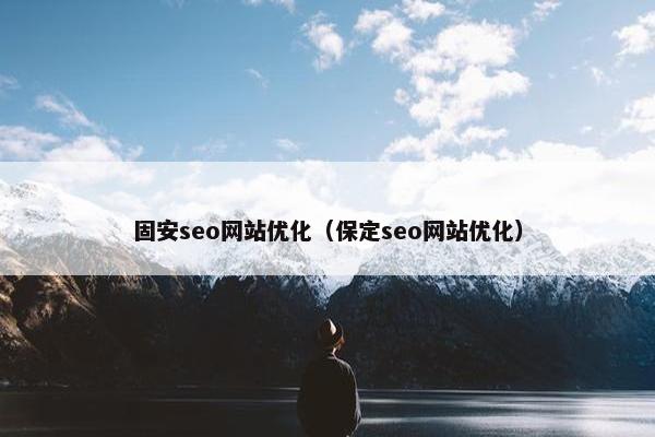 固安seo网站优化（保定seo网站优化）