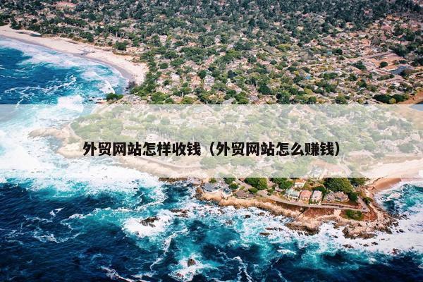 外贸网站怎样收钱（外贸网站怎么赚钱）