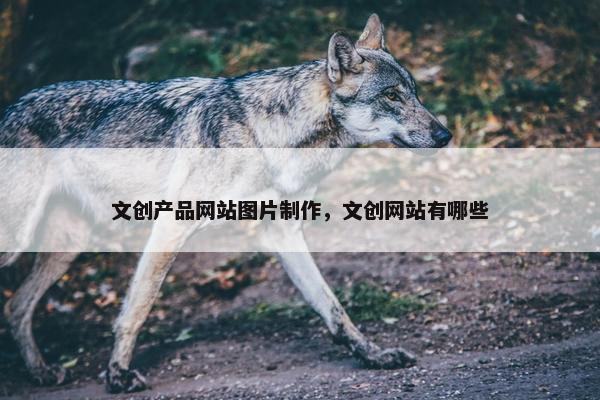 文创产品网站图片制作，文创网站有哪些