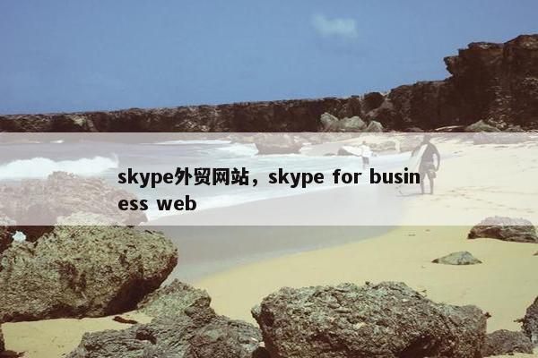 skype外贸网站，skype for business web