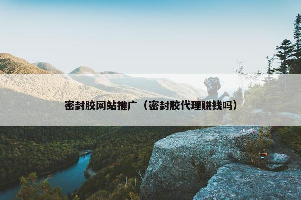 密封胶网站推广（密封胶代理赚钱吗）