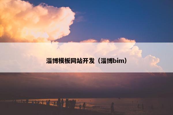 淄博模板网站开发（淄博bim）