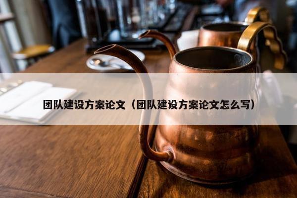团队建设方案论文（团队建设方案论文怎么写）